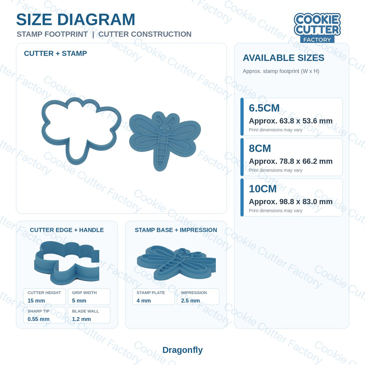Little Garden Bugs Cookie Cutter and Embosser Stamp Set - 6 Designs | CCF_APPROVED_MEDIA_V1:8:03fd379c61ebc07e9fac79bde031ffd0db961f9b4fc195eef3d410c9862e64a4