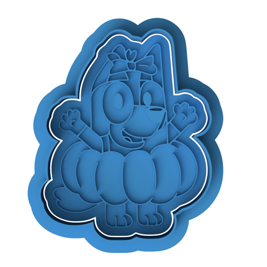 Bingo Halloween Cookie Cutter with Embosser