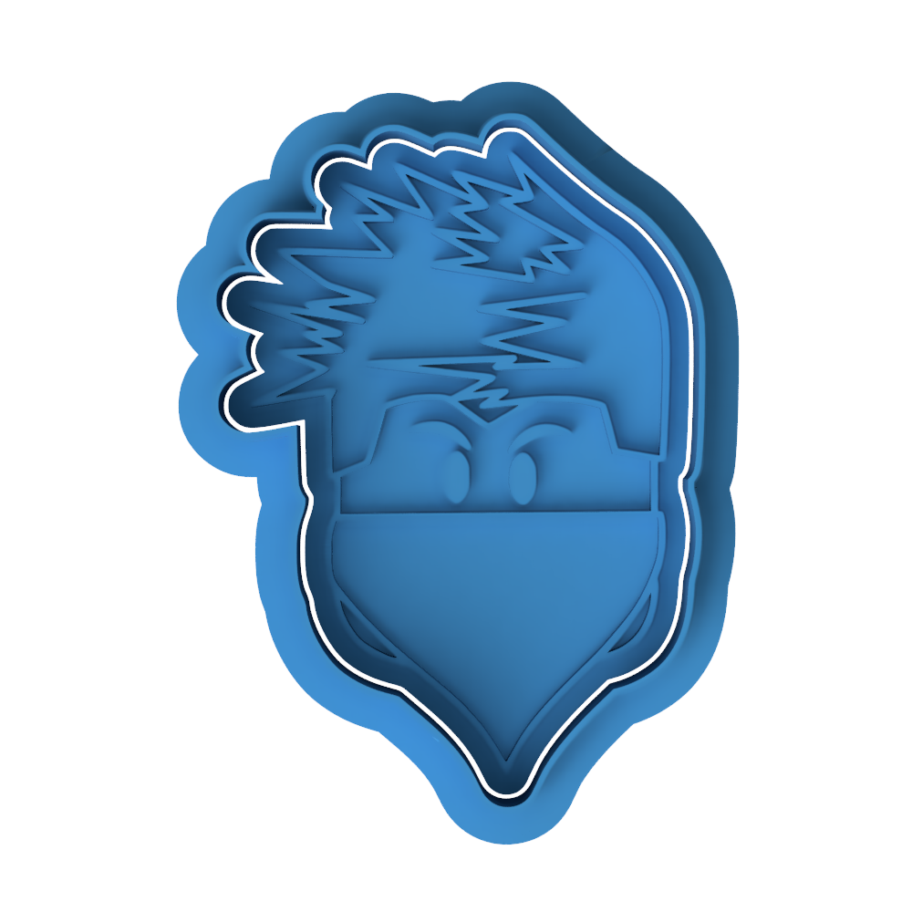 Roblox Ninja Cookie Cutter | Gamer Party Favor | Cookie Stamp Embosser