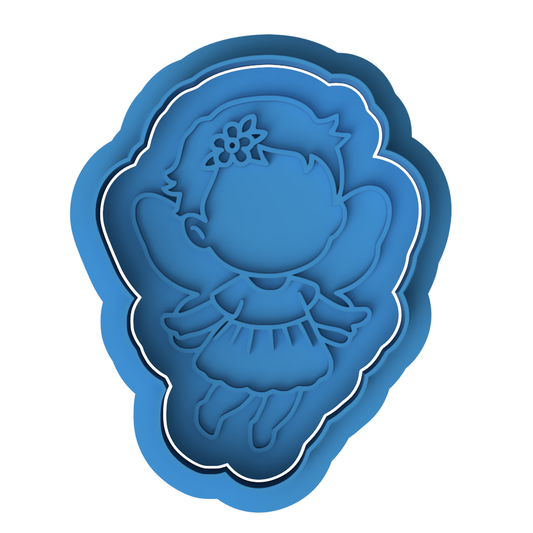 Fairy Cookie Cutter & Embosser – Magical Party Design