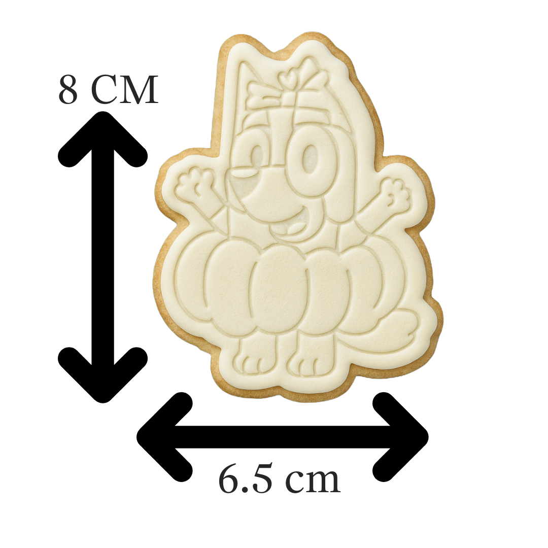 Bingo Halloween Cookie Cutter with Embosser