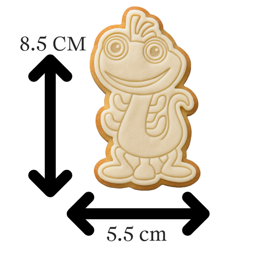 Monsters Inc Randall Cookie Cutter & Embosser Stamp