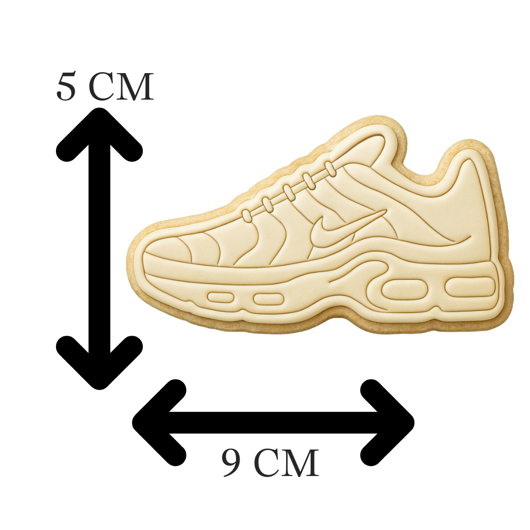 Iconic 90s Trainer Sneaker Cookie Cutter & Embosser Stamp