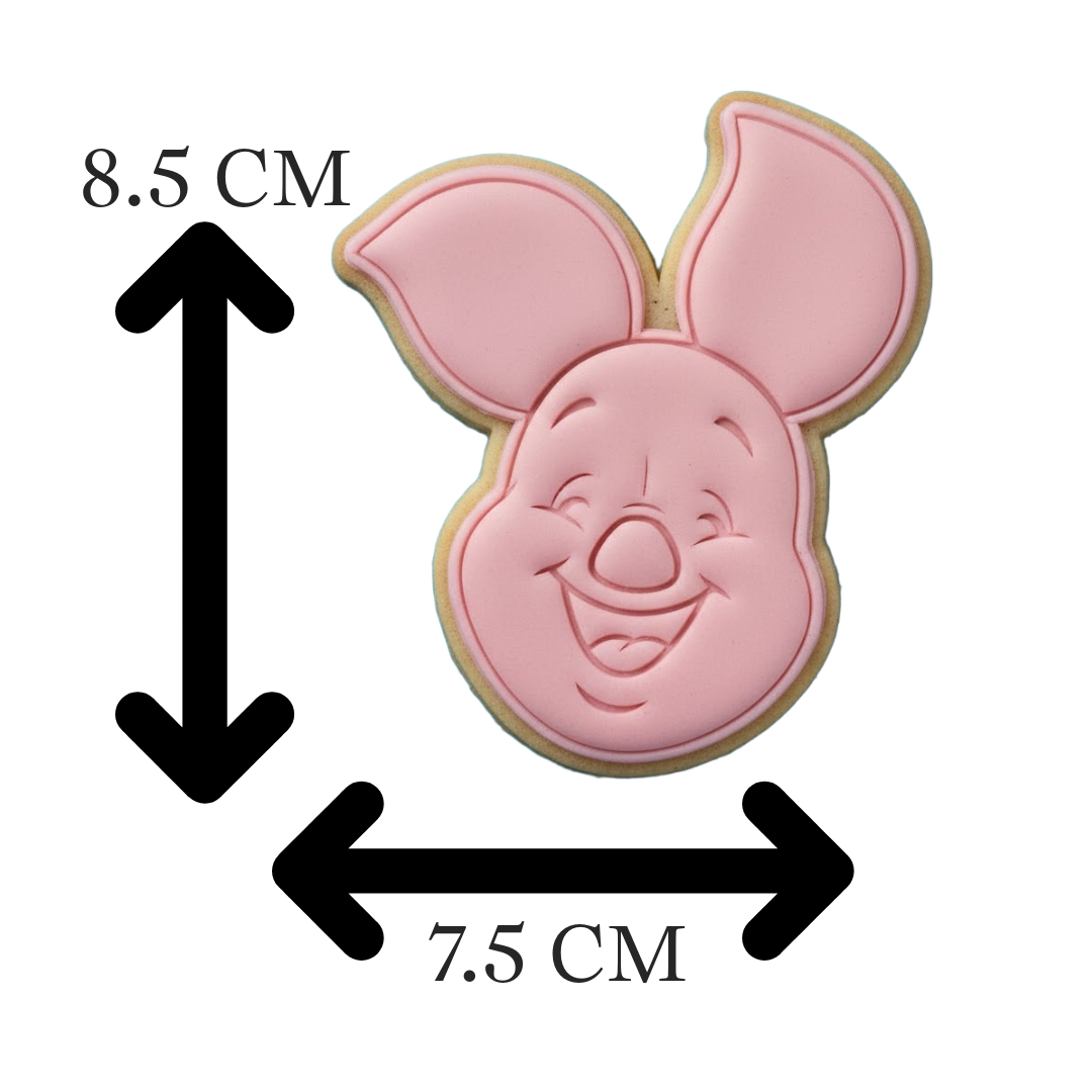 Sweet Little Piglet Cookie Cutter & Embosser Stamp (Classic & Baby Shower)