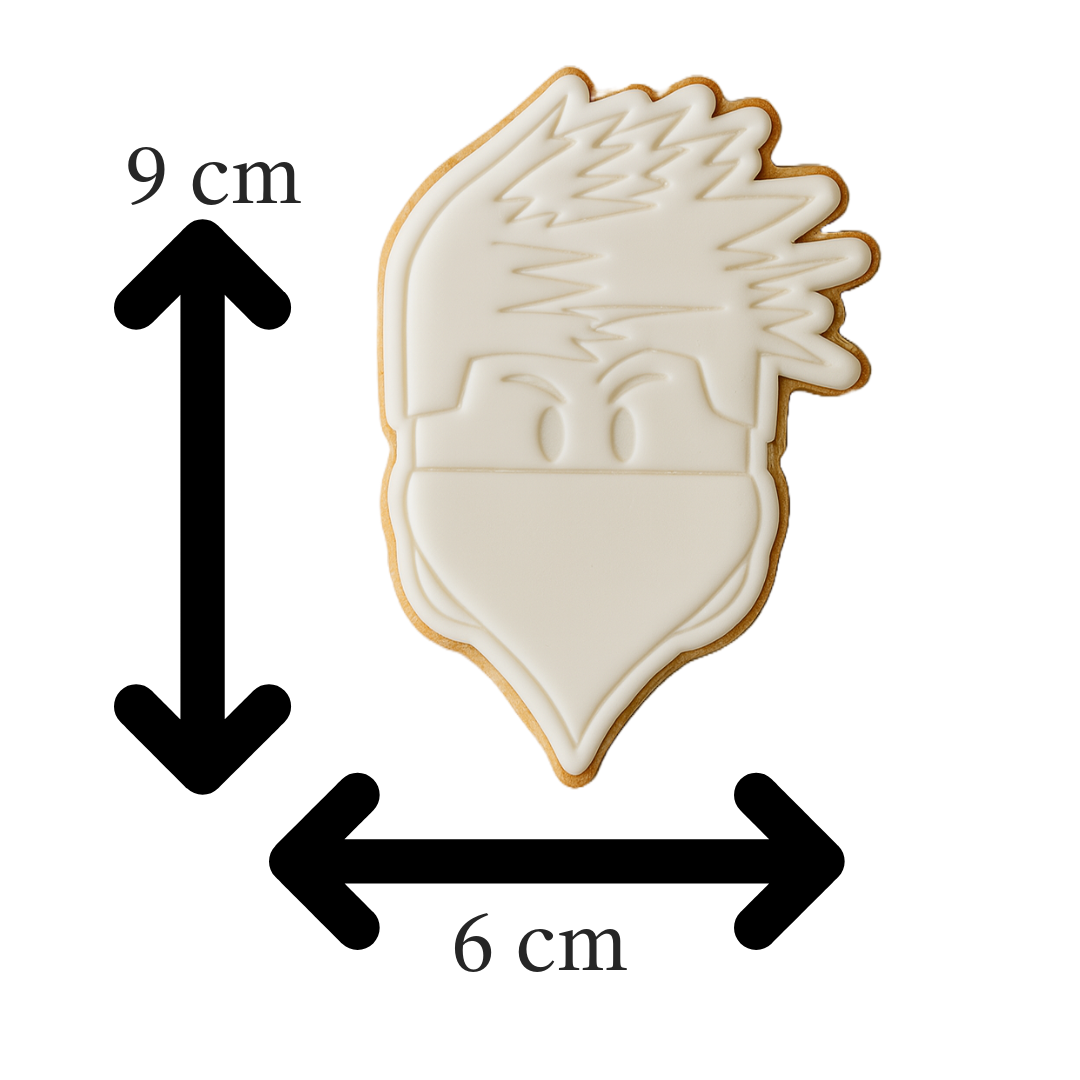 Roblox Ninja Cookie Cutter | Gamer Party Favor | Cookie Stamp Embosser
