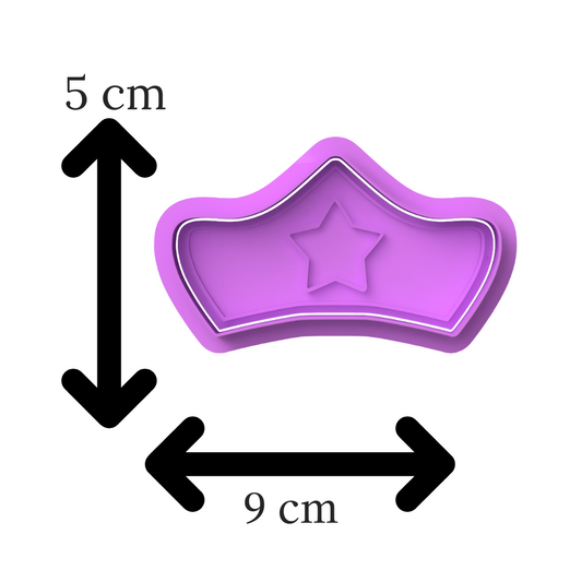 Wonder Woman Tiara Cookie Cutter & Embosser