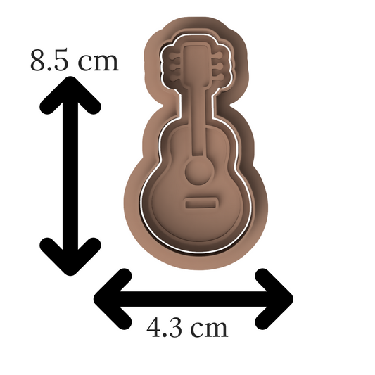 Ukulele Cookie Cutter & Embosser Set – Lilo & Stitch Inspired