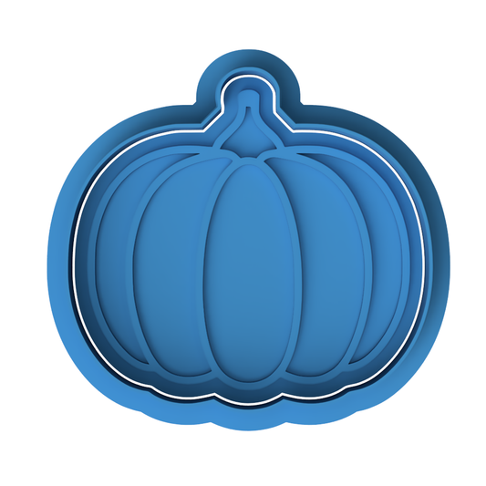 Pumpkin Cookie Cutter & Embosser Halloween Biscuit Stamp