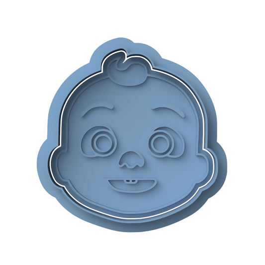 JJ Cookie Cutter & Embosser Cocomelon Cartoon Character