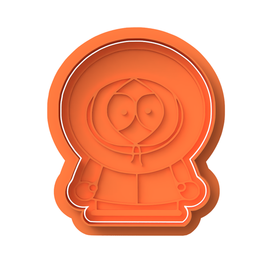 Kenny Cookie Cutter & Embosser South Park Cartoon Character
