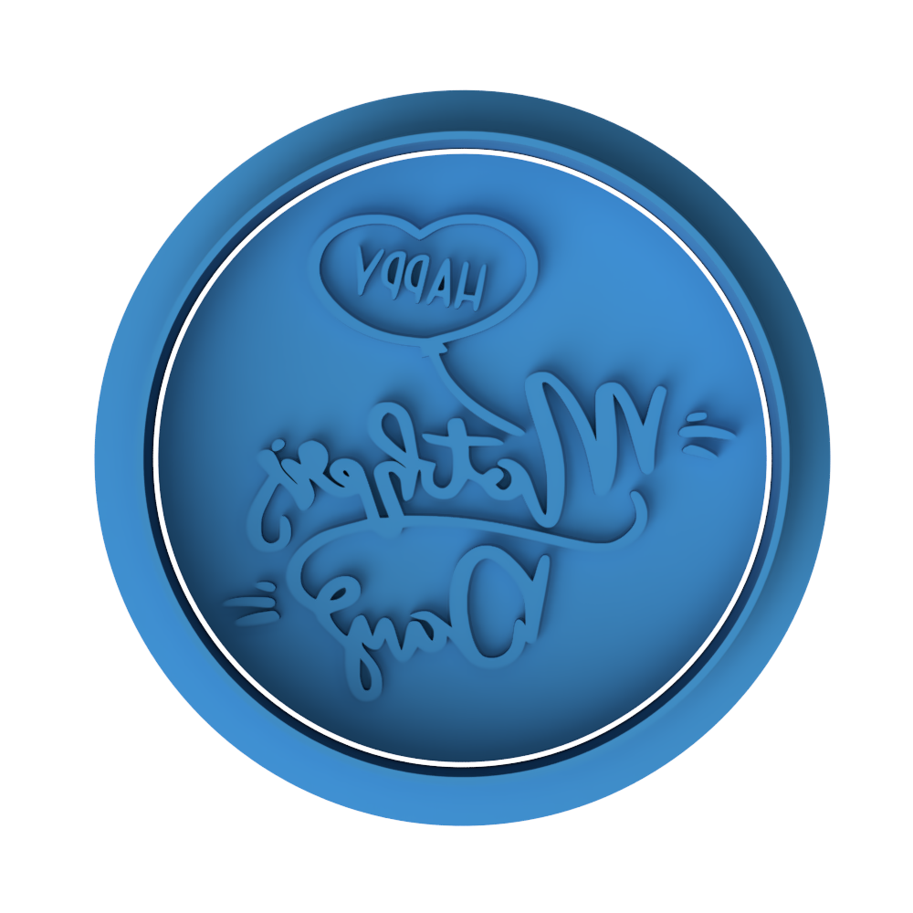 Happy Mother’s Day Cookie Cutter & Embosser Stamp Style 3