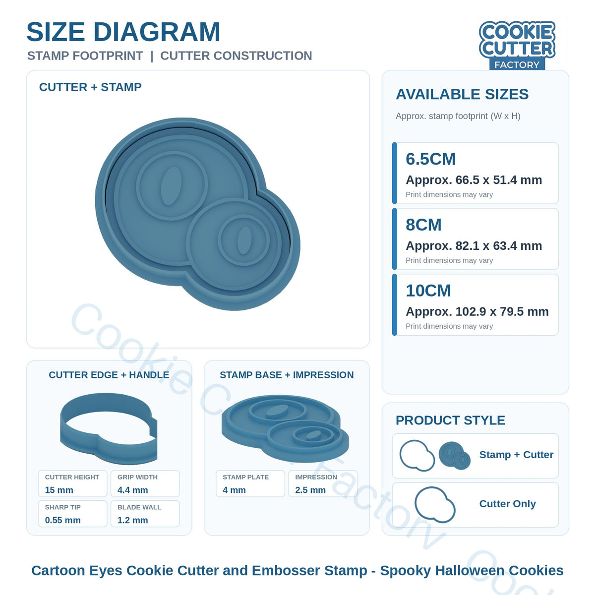 Cartoon Eyes Cookie Cutter and Embosser Stamp - Spooky Halloween Cookies | CCF_APPROVED_MEDIA_V1:3:2e41399672d9f2ca9906a3bf77b276283f38e6aaf9fecde93d21c155a9688b60