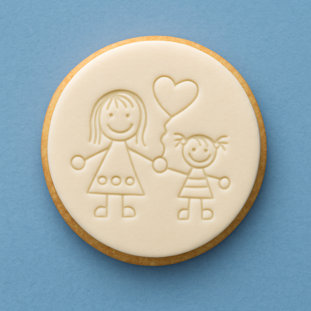 Mother and Daughter Cookie Embosser