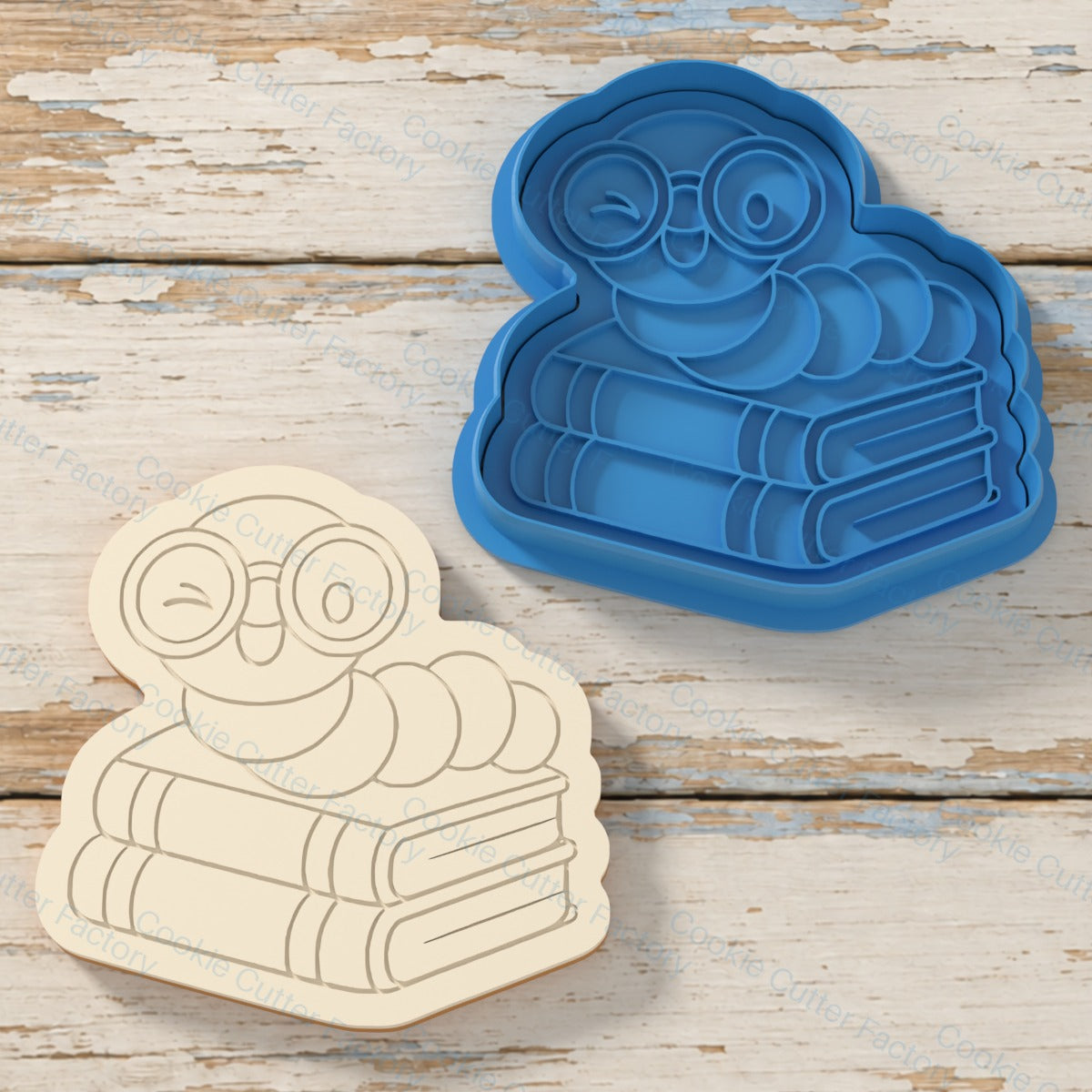 Bookworm Cookie Cutter & Embosser Stamp — All Sizes STL Download | CCF_APPROVED_MEDIA_V1:3:11a8e19e7576ed96a72f9533510fdd6bff81b0efb1c13a3492c47593a1a8a532
