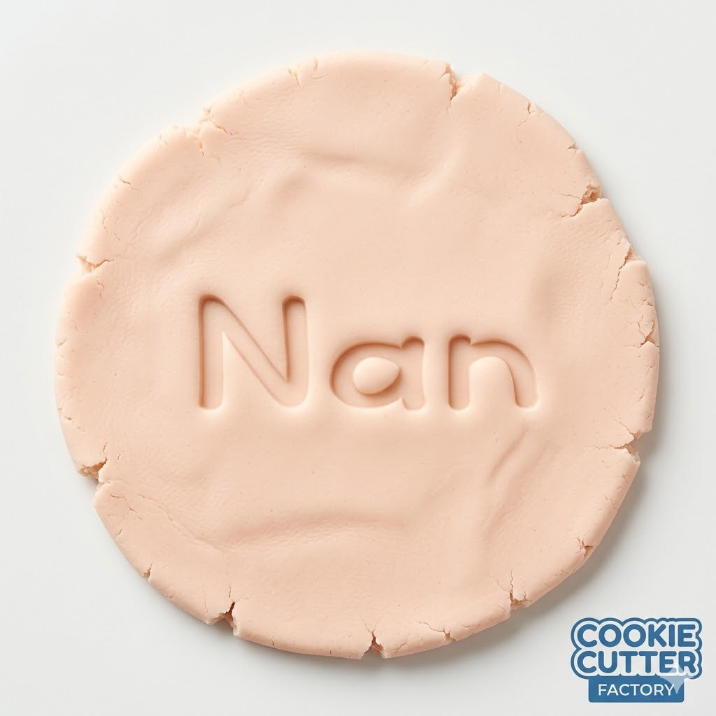 Nan Mini Block Text Embosser Stamp – Mother's Day Collection