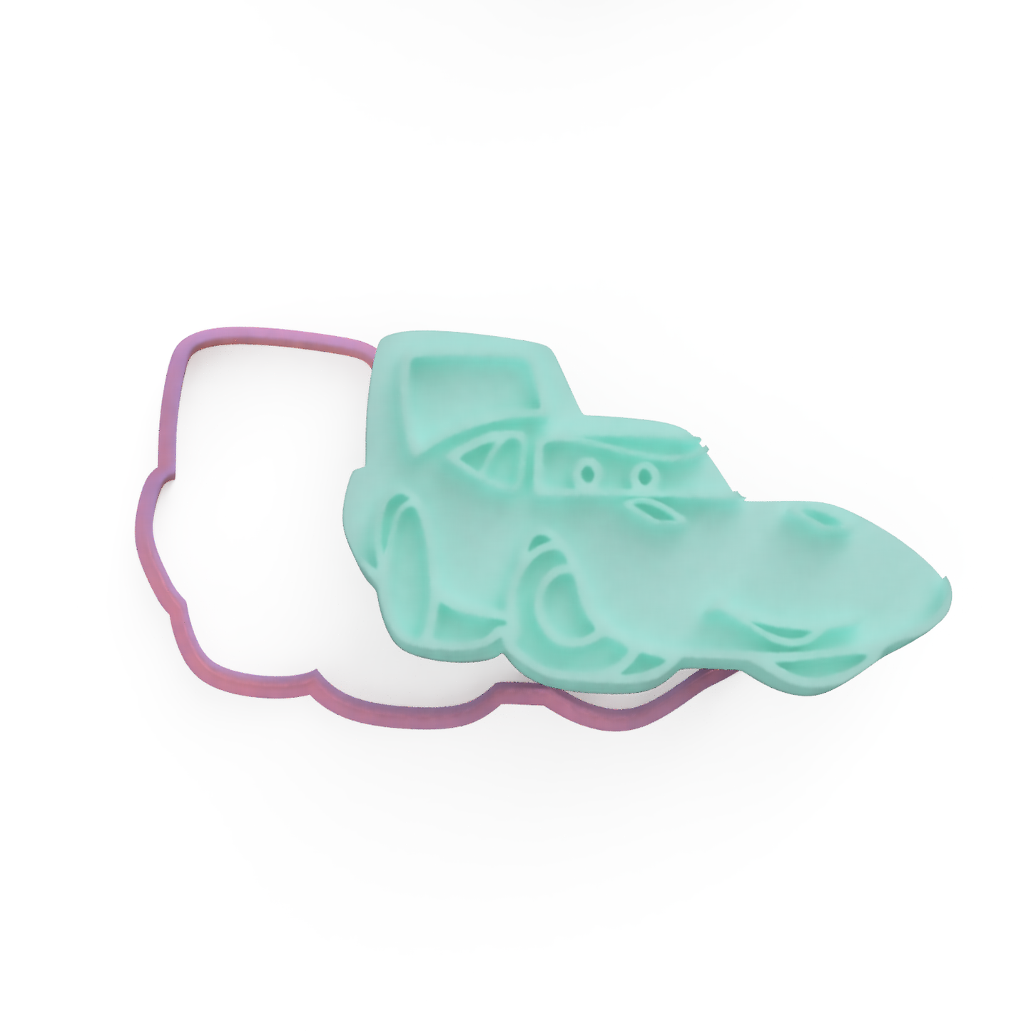 Cars Cookie Cookie Cutter & Embosser Stamps Set kids tv movie gaming