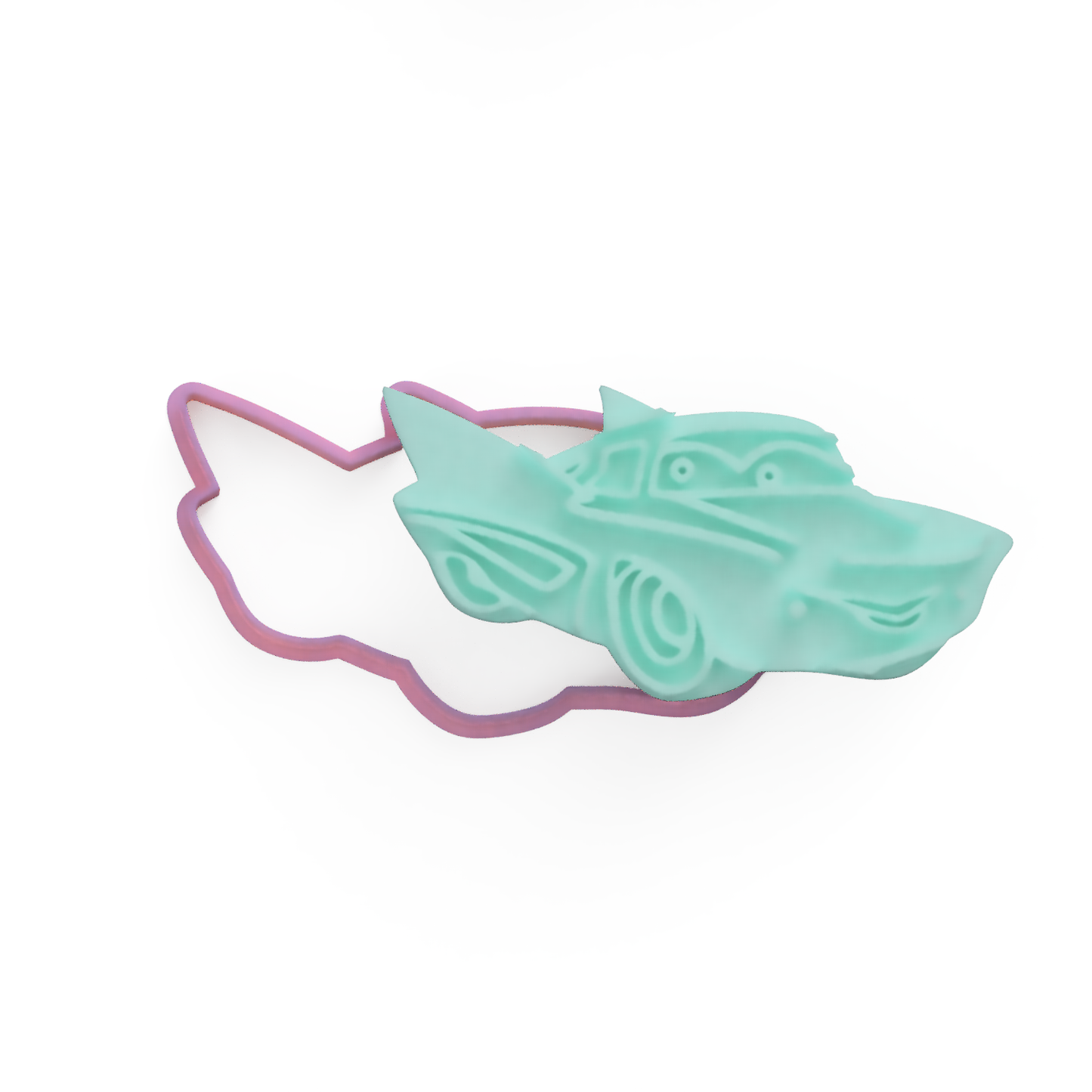 Cars Cookie Cookie Cutter & Embosser Stamps Set kids tv movie gaming