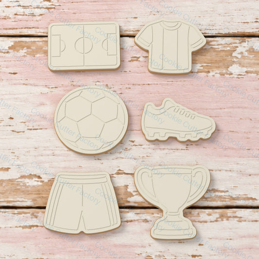 Soccer Cookie Cutter and Embosser Set - 6 Designs | CCF_APPROVED_MEDIA_V1:2:2b4f73c500c36d9fcae7c0f5dcd3790cd6d0f0378a83467a0902eec766e8954b