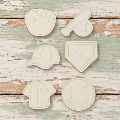 Baseball Cookie Cutter and Embosser Set - 6 Designs | CCF_APPROVED_MEDIA_V1:2:232df6d2d32f4318cd141b8bc0b0b3df575a9fb2c059b947bf6242d7bac701db