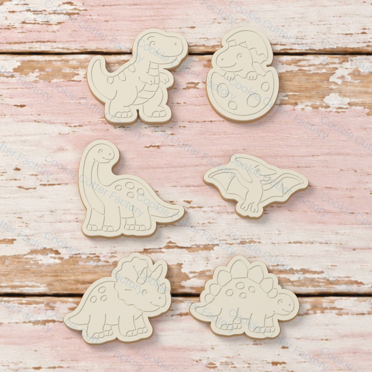 Dinosaur Pals Cookie Cutter and Embosser Stamp Set - 6 Designs | CCF_APPROVED_MEDIA_V1:2:13bc7ae08b867c381b401528f2558a77e63009aea125aad2ae4934feb7d71be4