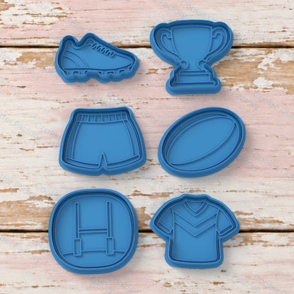 Rugby League Cookie Cutter and Embosser Set - 6 Designs | CCF_APPROVED_MEDIA_V1:1:a07e0891f8e61c962ca4d473afd1a591a91801709b07424f587d5c4dc262982e