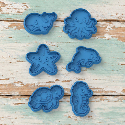 Ocean Friends Cookie Cutter and Embosser Stamp Set - 6 Designs | CCF_APPROVED_MEDIA_V1:1:f5ec244c63446e16a9eb02c7d7fbb4fcdfabfd633ac27420cc1a188781faf3b1