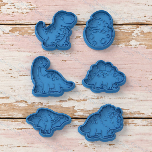 Dinosaur Pals Cookie Cutter and Embosser Stamp Set - 6 Designs | CCF_APPROVED_MEDIA_V1:1:42e70871fa975dfb74b870542d66a3412a7d108f9bf2e3535ae832d5f577c334