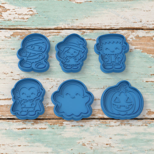 Halloween Characters Cookie Cutter and Embosser Stamp Set - 6 Designs | CCF_APPROVED_MEDIA_V1:1:d6d92225d5c9102532734a3b8e9ce4a288a21252608ca495920d7686b51bf19a