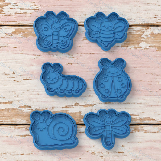 Little Garden Bugs Cookie Cutter and Embosser Stamp Set - 6 Designs | CCF_APPROVED_MEDIA_V1:1:10fb16230693d1397ffb6d24f0f57a24617188782942e31e90df057da4f4d3cc