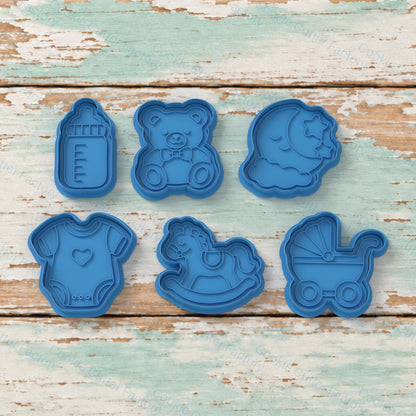 Sweet Baby Welcome Cookie Cutter and Embosser Stamp Set - 6 Designs | CCF_APPROVED_MEDIA_V1:1:a8a0a577388d97d7912a5000e7430c5246aae8358202f0920f8f6067e72e5f01