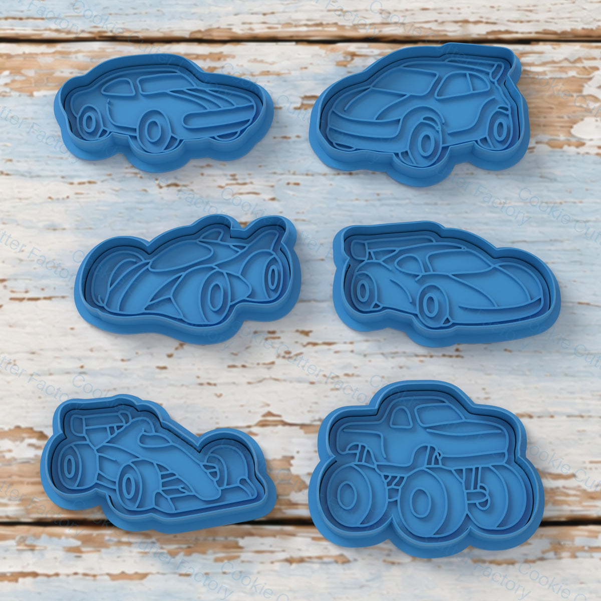 Turbo Track Racers Cookie Cutter and Embosser Stamp Set - 6 Designs | CCF_APPROVED_MEDIA_V1:1:a76b0feaa7f1c072b5814c5a5663aef7bccc2d9cd7d09b2cdeeba01f5ff4fb5f