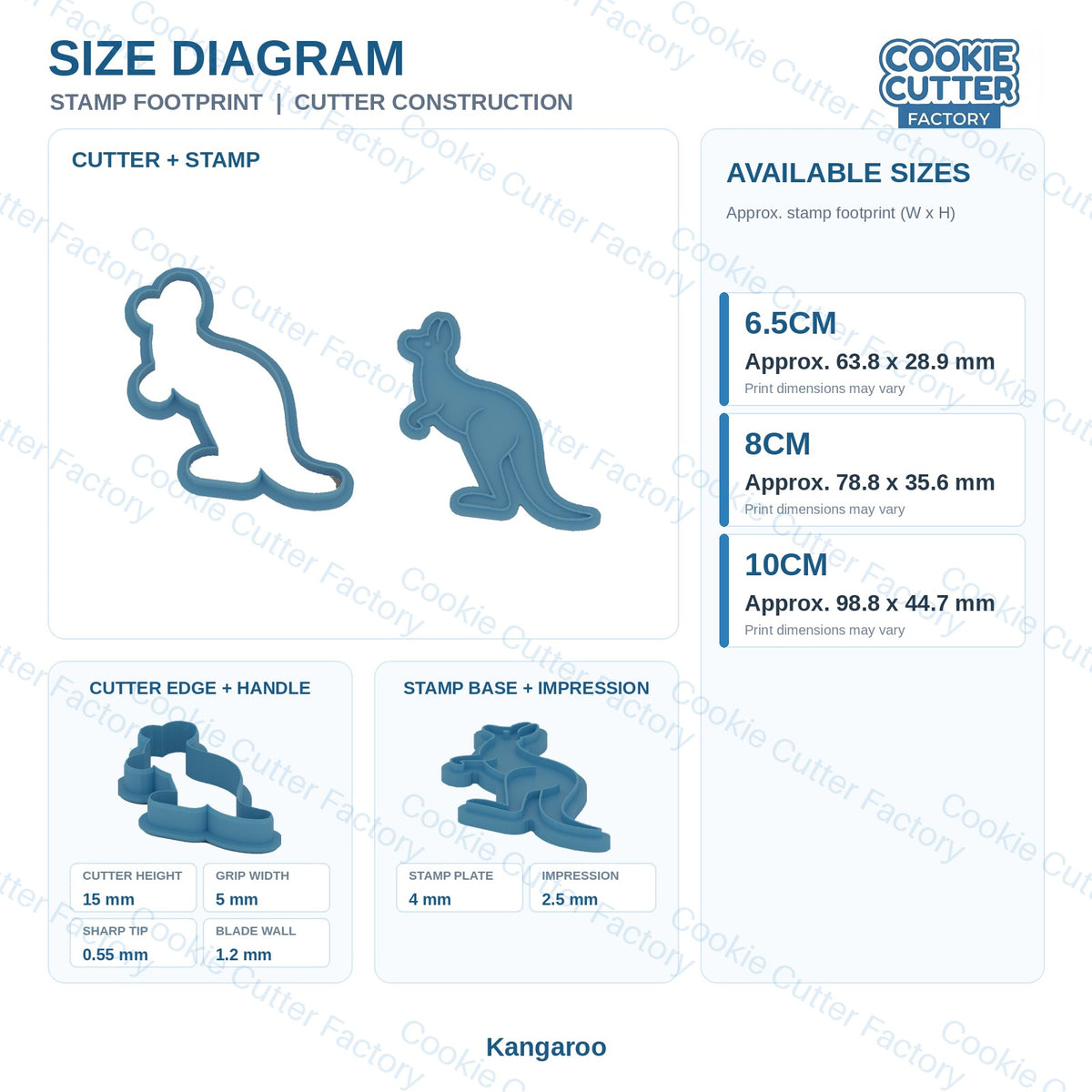 Australian Animal Friends Cookie Cutter and Embosser Stamp Set - 7 Designs | CCF_APPROVED_MEDIA_V1:3:bf558754313a6fff49249cebd538ab47f252e137d30d7bb3f4633494c94033ba