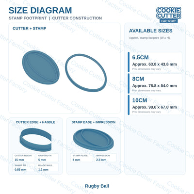 Rugby League Cookie Cutter and Embosser Set - 6 Designs | CCF_APPROVED_MEDIA_V1:3:14f37005c0edd2433b4a23f3a116ee6391a37fc3e3d2c55f98535a154daf91bf