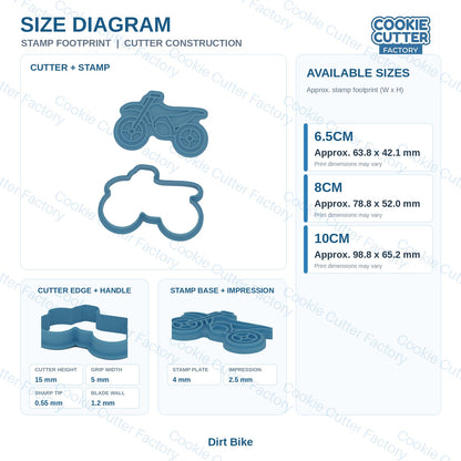 Motocross Cookie Cutter and Embosser Set - 6 Designs | CCF_APPROVED_MEDIA_V1:3:a9d646e90681875402a8f306f2d93395ae197be27d405d296be3ed5ac55a0b8f