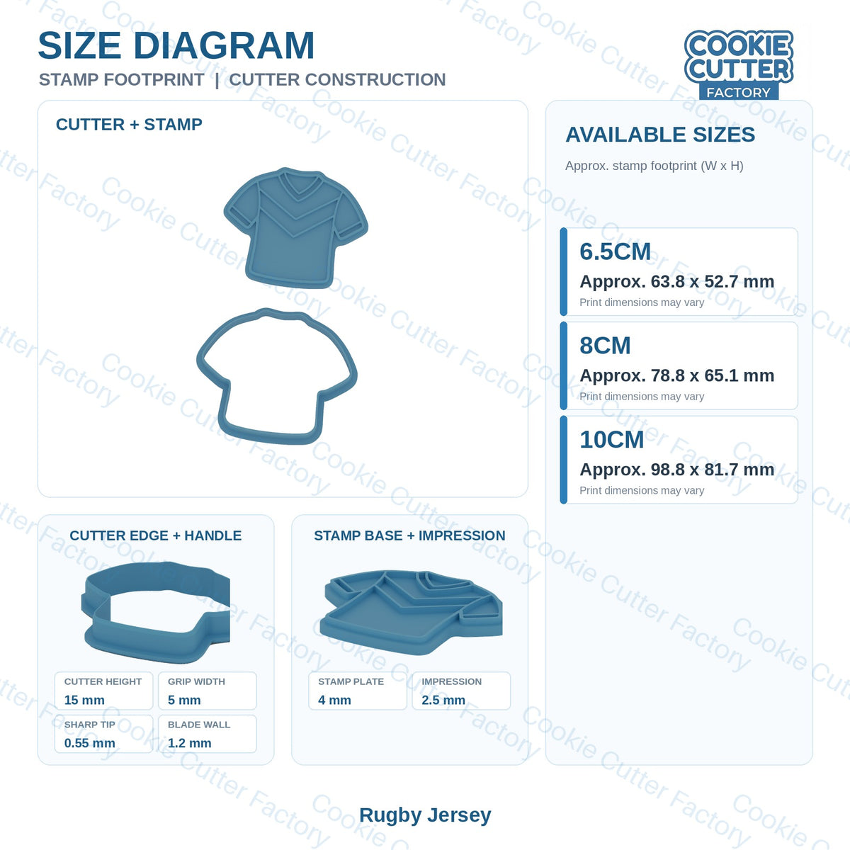 Rugby League Cookie Cutter and Embosser Set - 6 Designs | CCF_APPROVED_MEDIA_V1:4:8a905bb24769d2199fff97d09ec603b1b4cae8178c3bd895935301dbbc9ad938