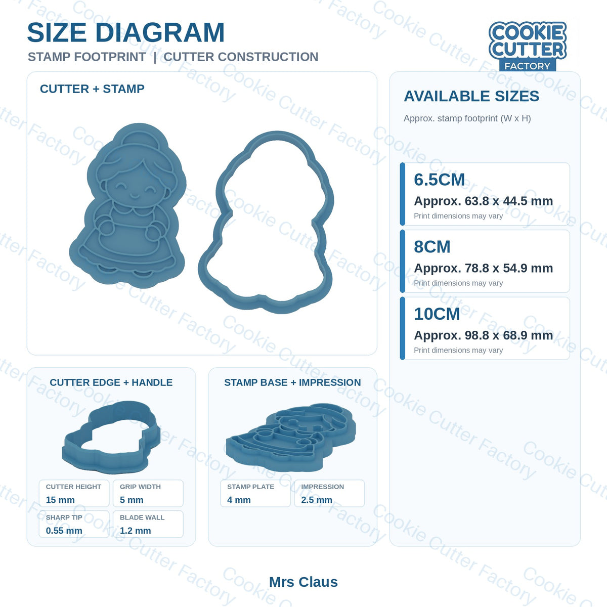 Christmas Characters Cookie Cutter and Embosser Stamp Set - 6 Designs | CCF_APPROVED_MEDIA_V1:4:95630b4b24c0fa11b7e357d6ae74c0c1b8e7443dc1b26884be4d8bb89f4c61f8
