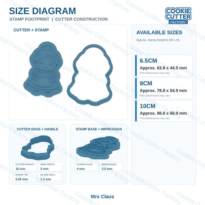 Christmas Characters Cookie Cutter and Embosser Stamp Set - 6 Designs | CCF_APPROVED_MEDIA_V1:4:95630b4b24c0fa11b7e357d6ae74c0c1b8e7443dc1b26884be4d8bb89f4c61f8