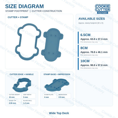 Skater Boy Cookie Cutter and Embosser Set - 6 Designs | CCF_APPROVED_MEDIA_V1:4:7487a06f68f3b35a57d6ba3145e3f53cdb3a574c58530e5fc6ee835b4b165f13