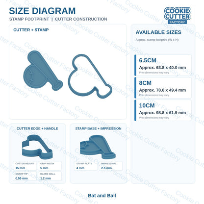 Baseball Cookie Cutter and Embosser Set - 6 Designs | CCF_APPROVED_MEDIA_V1:5:35f18076c1c55b791750ca7120848aba897d221a7c068f97c7e1a276fb3a91e5