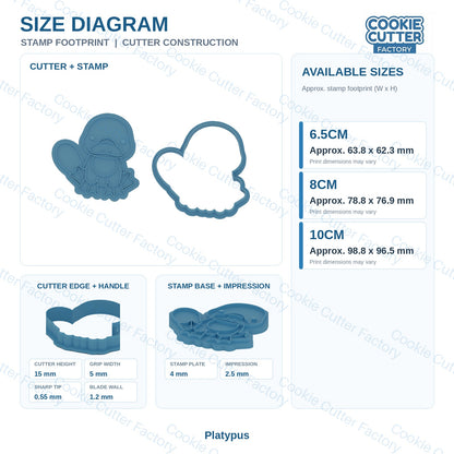 Australian Wildlife Pals Cookie Cutter and Embosser Stamp Set - 9 Designs | CCF_APPROVED_MEDIA_V1:6:cd61ef7c71b6dd268c0049e9836729a6a3b57ae429dadf8400105266c5fd9bb3