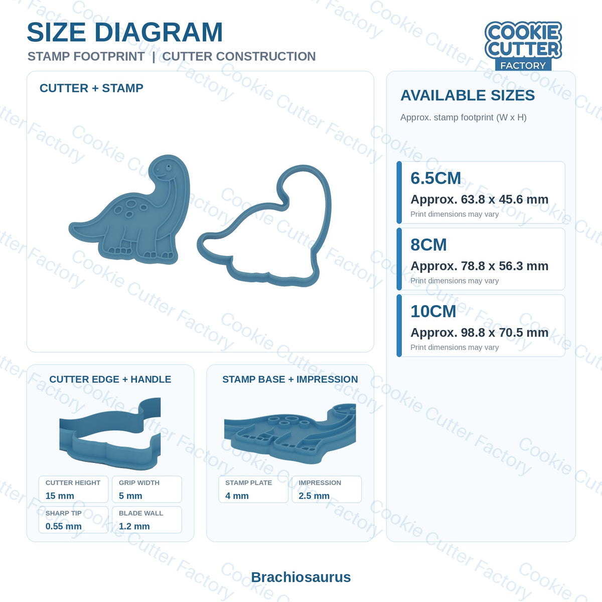 Dinosaur Pals Cookie Cutter and Embosser Stamp Set - 6 Designs | CCF_APPROVED_MEDIA_V1:6:6807ab1246d4727f218b439928e87446b207453dcbe97914e950115af0ce52c9