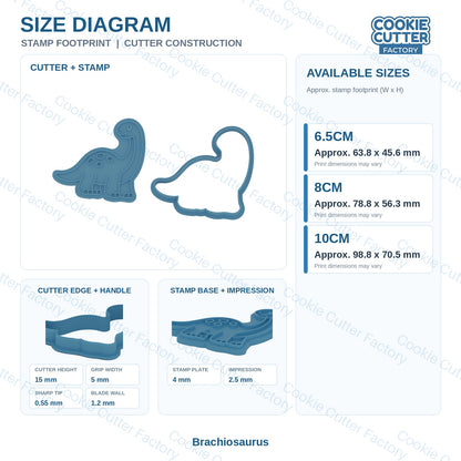 Dinosaur Pals Cookie Cutter and Embosser Stamp Set - 6 Designs | CCF_APPROVED_MEDIA_V1:6:6807ab1246d4727f218b439928e87446b207453dcbe97914e950115af0ce52c9