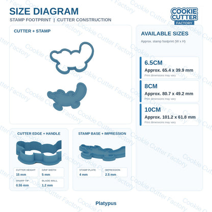 Australian Animal Friends Cookie Cutter and Embosser Stamp Set - 7 Designs | CCF_APPROVED_MEDIA_V1:6:5fc72de57bd254702047b70cb53f7b424df66a50521654fab174c56be7621f59