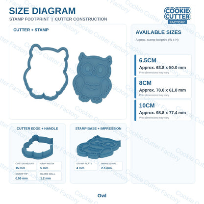 Woodland Friends Cookie Cutter and Embosser Stamp Set - 6 Forest Animals | CCF_APPROVED_MEDIA_V1:6:797c4a15c511ec51af8cb5363e28a75fb36bec1c0d2e4612a6ef81f17f131bd0