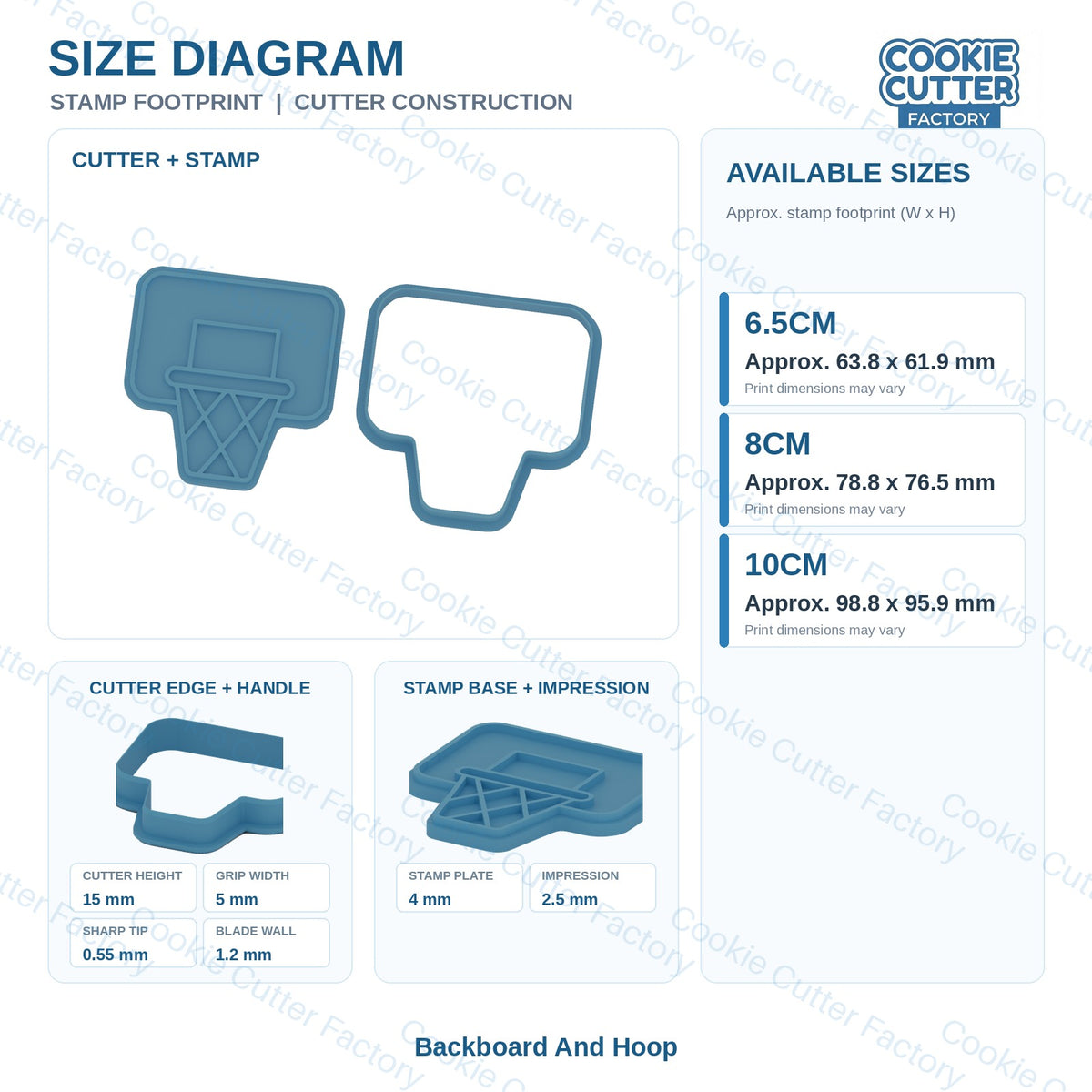 Basketball Cookie Cutter and Embosser Set - 6 Designs | CCF_APPROVED_MEDIA_V1:7:031880da583af6a3a63b2bca5dbcf578627545f49e41dbfc226923b252d08ea0