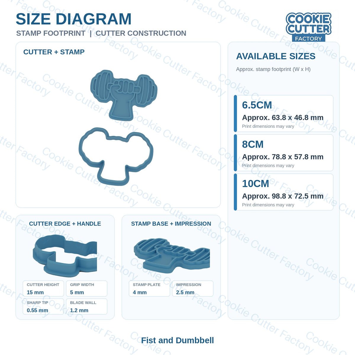 Muscles and Bodybuilding Cookie Cutter and Embosser Set - 6 Designs | CCF_APPROVED_MEDIA_V1:7:971a382ac5e9217b7e0e2a365b3227c7e85f3d0e0d08fc63558b1bf2e7378725