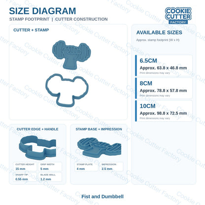 Muscles and Bodybuilding Cookie Cutter and Embosser Set - 6 Designs | CCF_APPROVED_MEDIA_V1:7:971a382ac5e9217b7e0e2a365b3227c7e85f3d0e0d08fc63558b1bf2e7378725