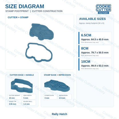 Turbo Track Racers Cookie Cutter and Embosser Stamp Set - 6 Designs | CCF_APPROVED_MEDIA_V1:7:3c971df7a7ffe0573520661f85375d592dce6a04cb5390802e63af47e915bf0d