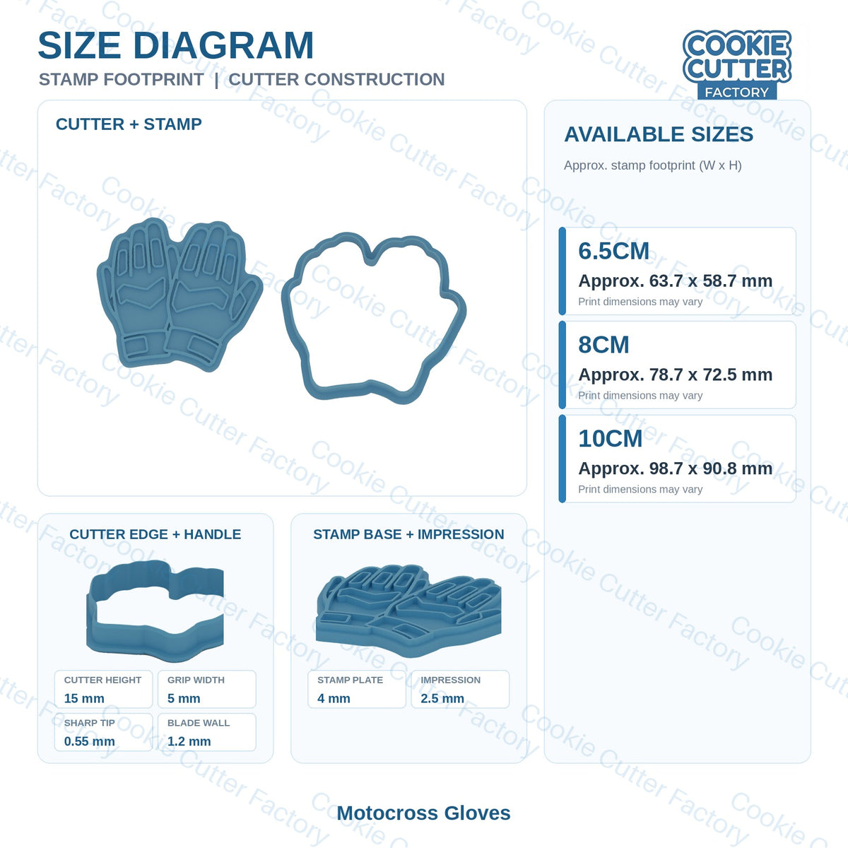 Motocross Cookie Cutter and Embosser Set - 6 Designs | CCF_APPROVED_MEDIA_V1:8:a2157202a5e06c36562799a1e4a8c468e8b31aa098e01809e0436f8b062f9d34