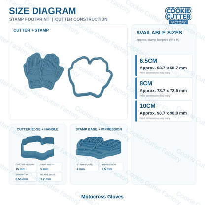 Motocross Cookie Cutter and Embosser Set - 6 Designs | CCF_APPROVED_MEDIA_V1:8:a2157202a5e06c36562799a1e4a8c468e8b31aa098e01809e0436f8b062f9d34
